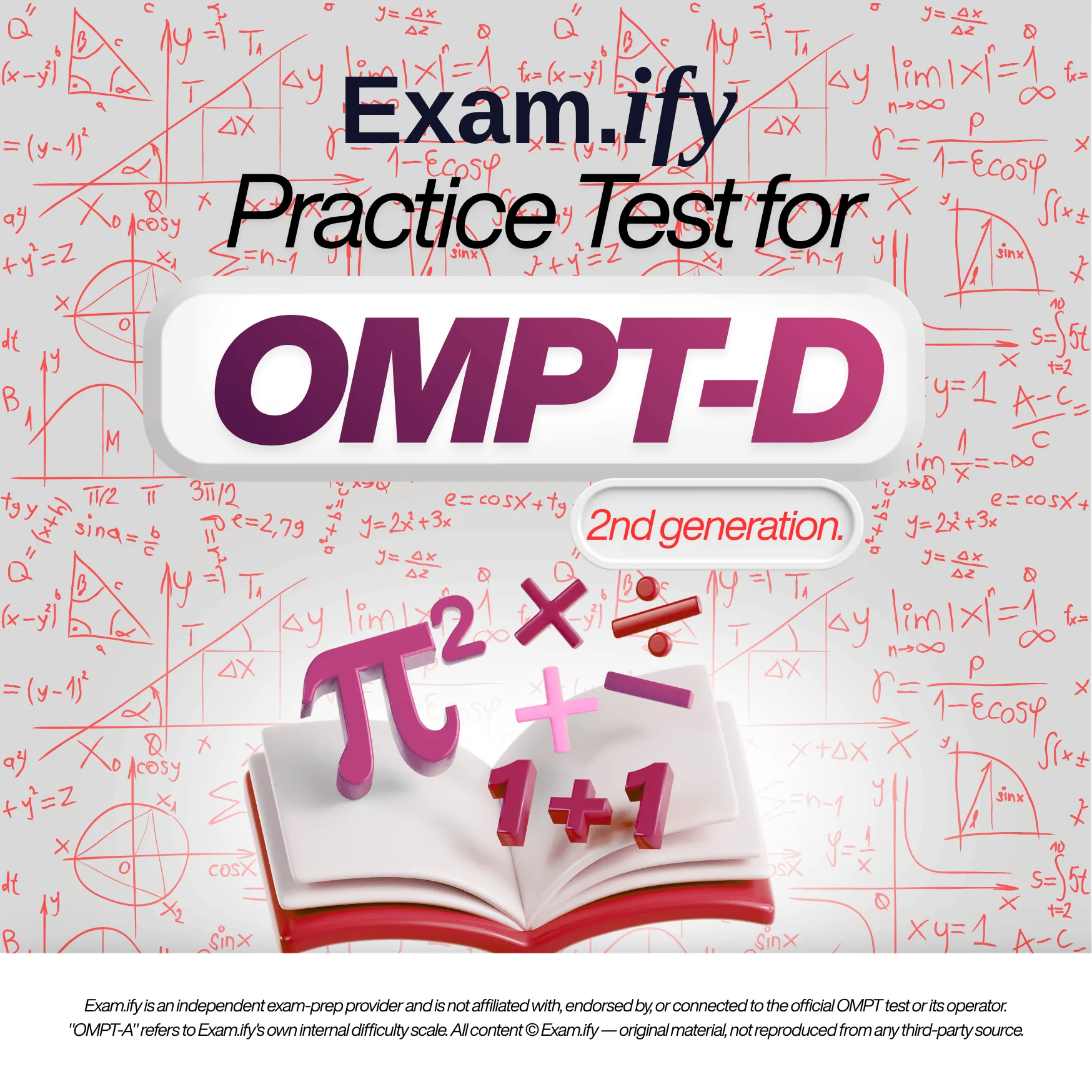 Exam.ify Practice Test for OMPT-D (2nd Generation) practice test cover