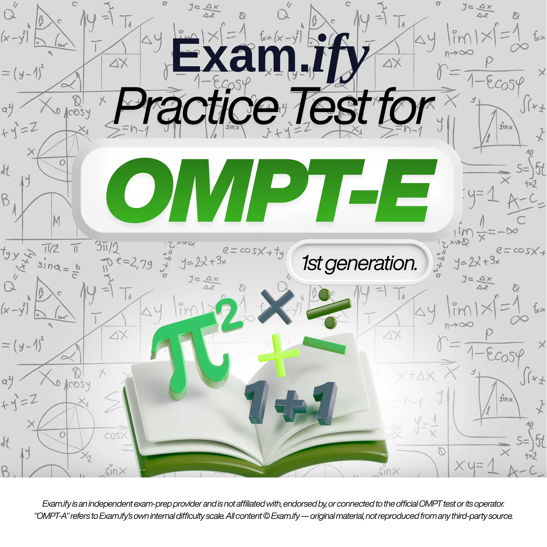 Exam.ify Practice Test for OMPT-E (1st Generation) practice test cover