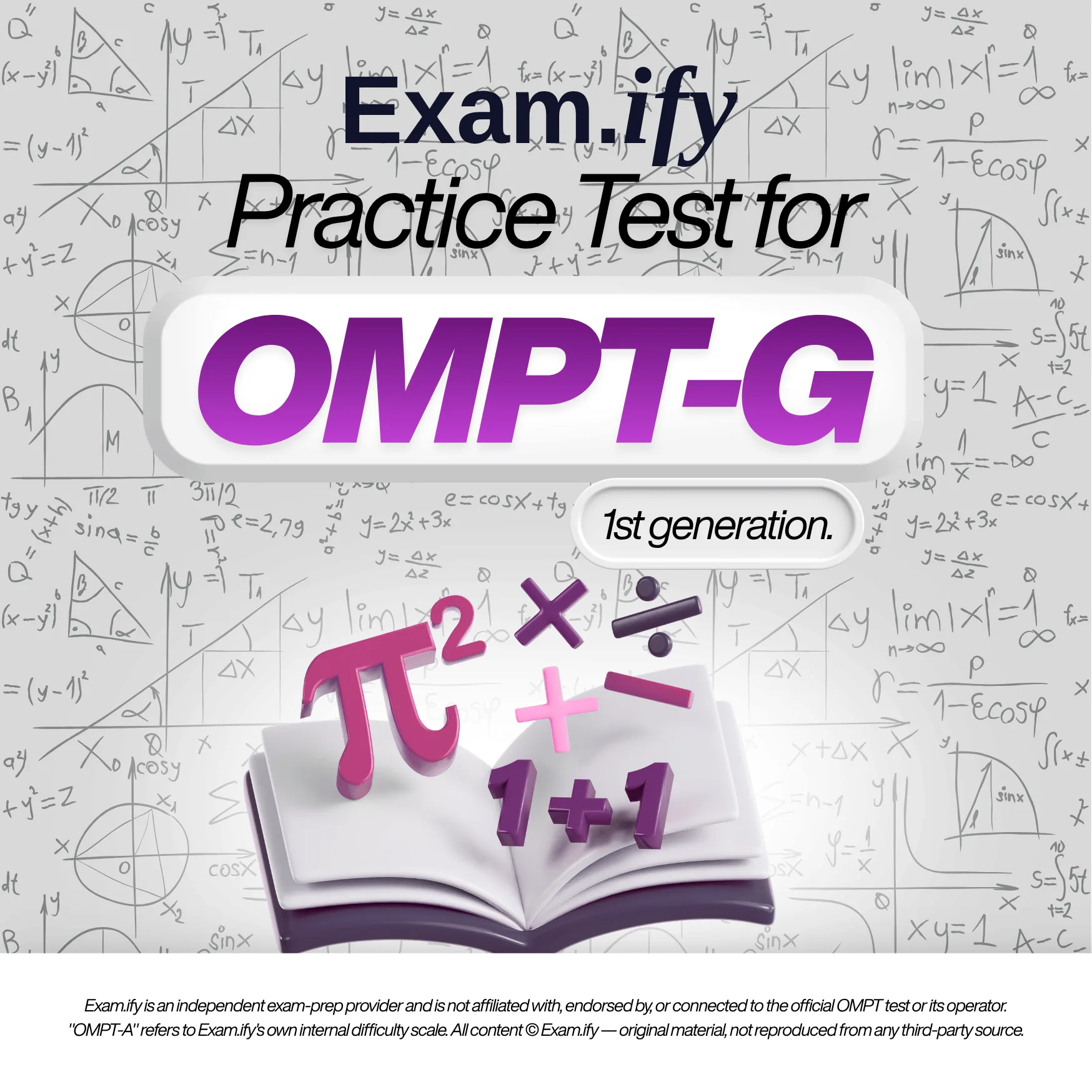 Exam.ify Practice Test for OMPT-G (1st Generation) practice test cover